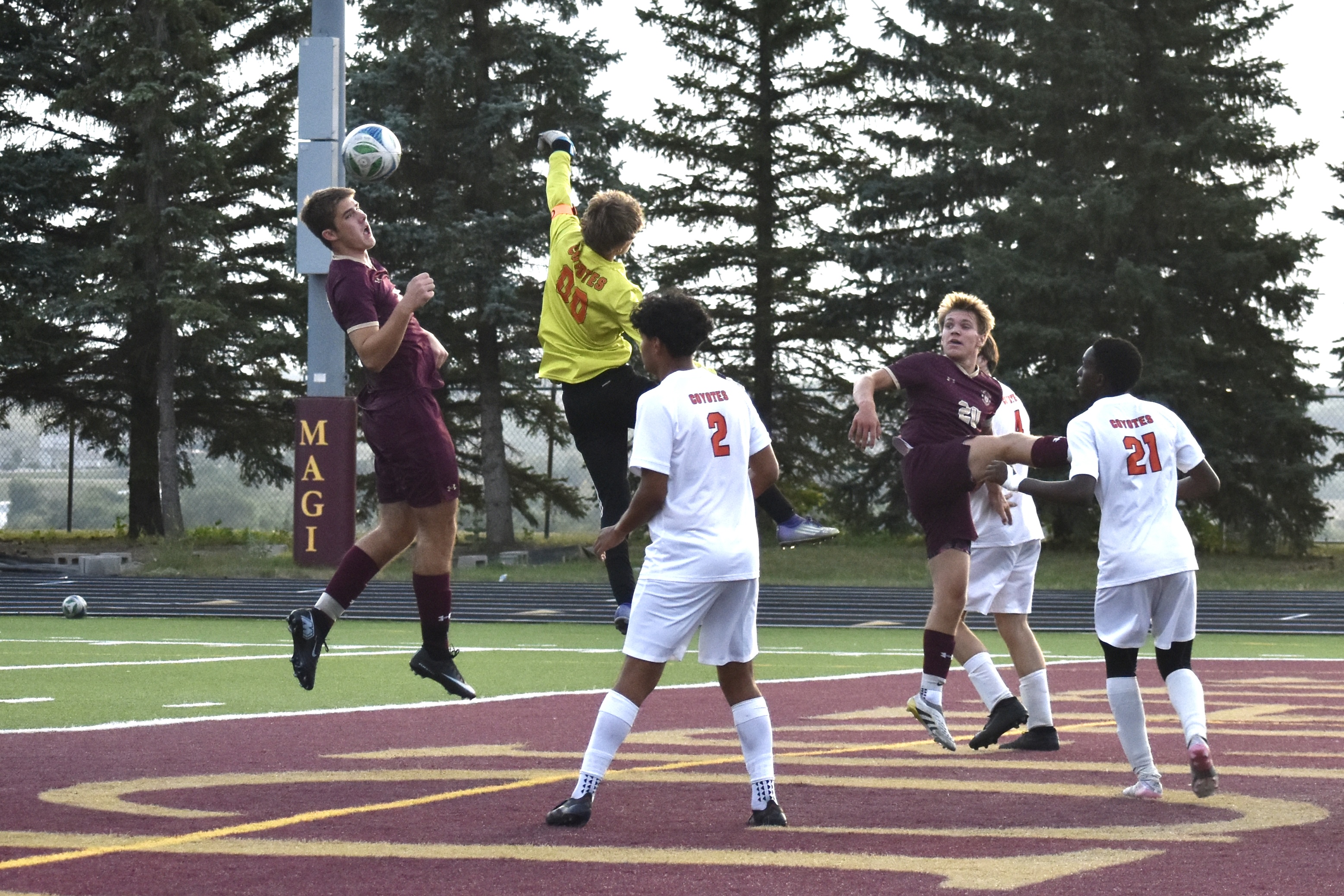 High school boys soccer season opens